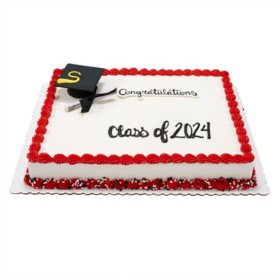 Custom Graduation Full Sheet Cake