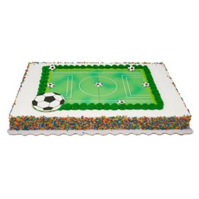 Soccer Full Sheet Cake