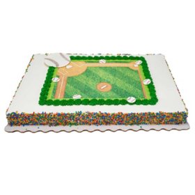 Baseball Full Sheet Cake