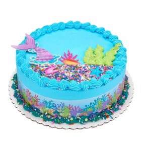 Mermaid 10" Double Layer Cake