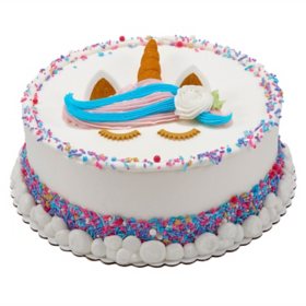 Enchanted Unicorn 10" Double Layer Cake