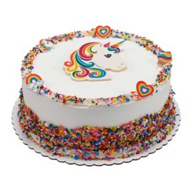 Unicorn Magic 10" Double Layer Cake