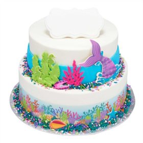 Mermaid Two-Tier Cake