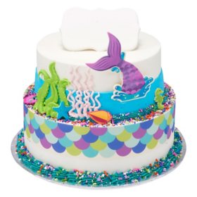 Mermaid Two-Tier Cake