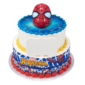 Marvel's Spider-Man Two-Tier Cake