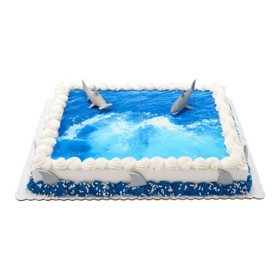 Shark Half Sheet Cake
