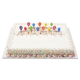 Sweet Celebration Half Sheet Cake