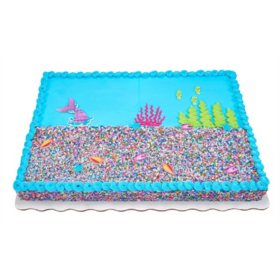 Mermaid Full Sheet Cake