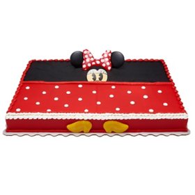 Minnie Mouse Full Sheet Cake