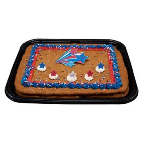 Patriotic Half Sheet Cookie Cake