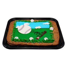 Baseball Half Sheet Cookie Cake