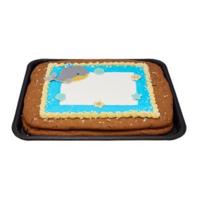 Blue Whales Half Sheet Cookie Cake