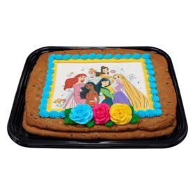 Disney Princess Half Sheet Cookie Cake