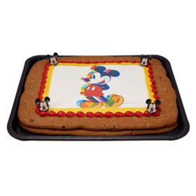 Mickey Mouse Half Sheet Cookie Cake
