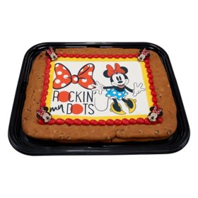 Minnie Mouse Half Sheet Cookie Cake