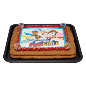 PAW Patrol Half Sheet Cookie Cake