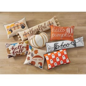Member's Mark Harvest and Halloween Indoor Accent Pillows