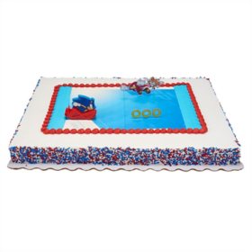 Sonic Full Sheet Cake