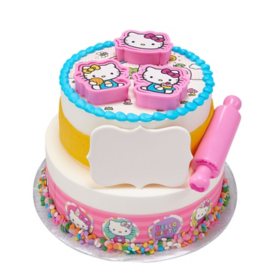 Hello Kitty Two-Tier Cake