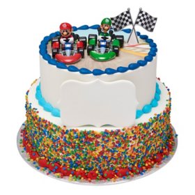 Super Mario Two-Tier Cake