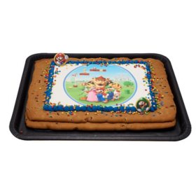 Super Mario Half Sheet Cookie Cake