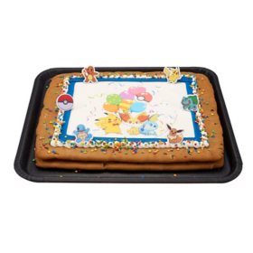 Pokemon Half Sheet Cookie Cake
