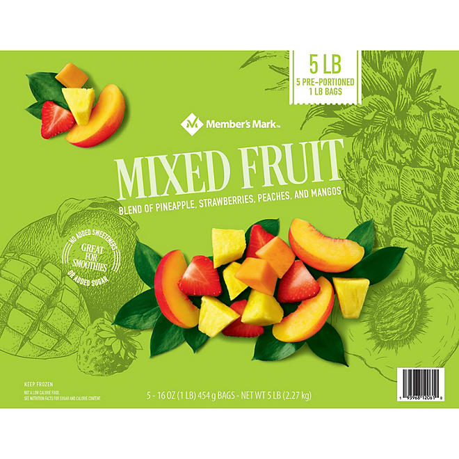 Member's Mark Mixed Fruit, Frozen 5 lbs.