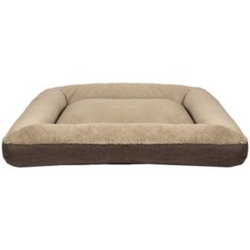 Member's Mark Bolster Sleeper Pet Bed, 27" x 36" (Choose Your Color)