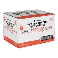 Member's Mark Frozen Straight Cut French Fries, Bulk Wholesale Case (30 lbs.)