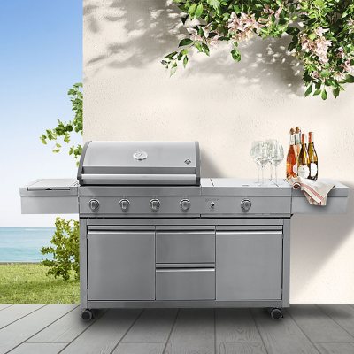 Stainless Steel Gas Smoker - Sam's Club