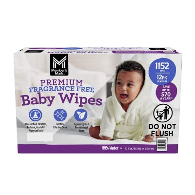 Fragrance free deals baby wipes