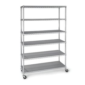 Seville Classics 5-Tier Steel Wire Shelving, 36” W x 14” D x 76” H - Sam's  Club