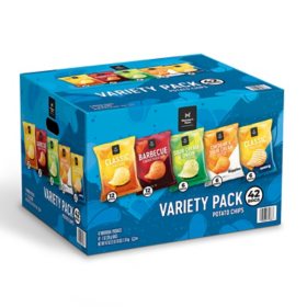 Member's Mark Potato Chips Variety Pack 1 oz., 42 ct.