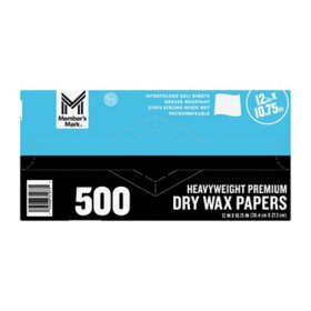 Deli Squares - Wax Paper Sheets (12 x 12) (Pack of 100) (Plain)