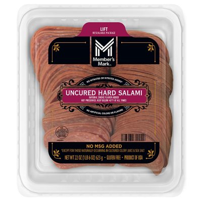 Member's Mark Hard Salami, Sliced (22 oz.) - Sam's Club