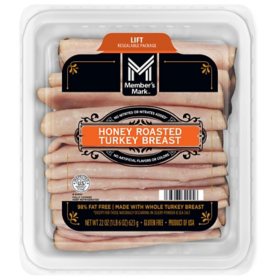 Member's Mark Honey Roasted Turkey Breast, Sliced, 1 lb. 6 oz.