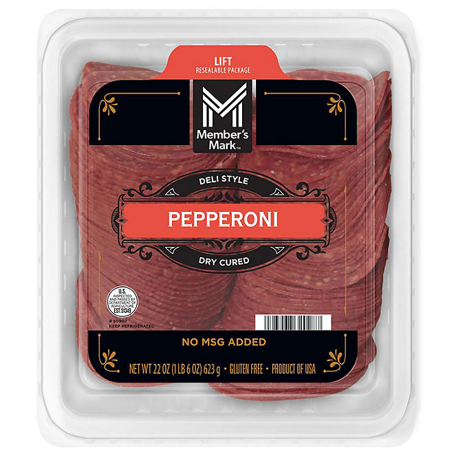 Member's Mark Pepperoni, Sliced 1 lb. 6 oz.