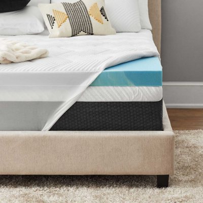 Hotel Laundry 3 Gel Memory Foam Mattress Topper - King