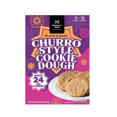Member S Mark Churro Cookie Dough 2 Lbs Sam S Club