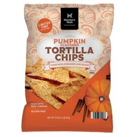 Member's Mark Pumpkin Tortilla Chips (16 oz.)