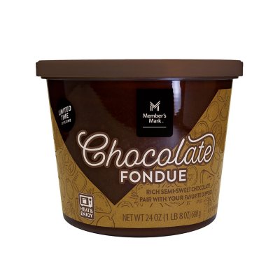 Member's Mark Chocolate Fondue (24 oz.) - Sam's Club