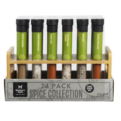 Member s Mark Gourmet Rubs and Spice Rack Gift Set