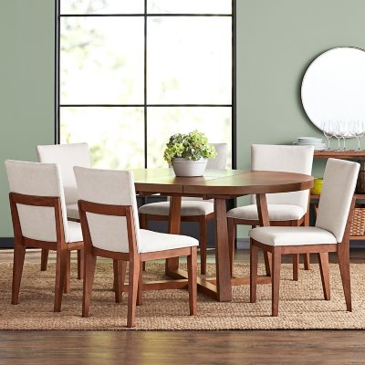 Member s Mark Pacifica 7 Piece Expandable Dining Set Sam s Club