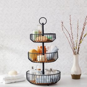 Member's Mark 3-Tier Basket Stand 		