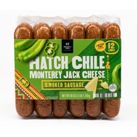 Member's Mark Hatch Chile Pork Smoked Sausage, 1/4 lb., 12 ct.