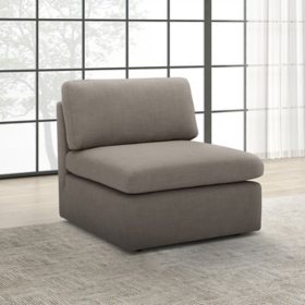 Member’s Mark Fabric Armless Chair for Modular Sofa Set, Assorted Colors