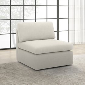 Member’s Mark Fabric Armless Chair for Modular Sofa Set, Assorted Colors