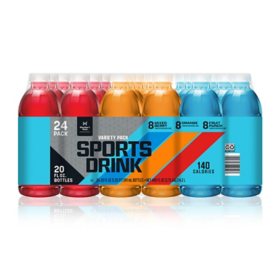 Member's Mark Sports Drink Variety Pack 20 fl. oz., 24 pk.