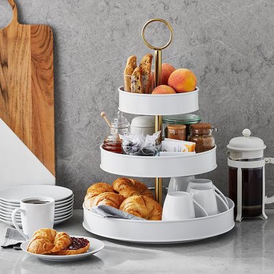 Hospitality 3-Tiered Plate Stand