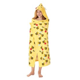 Member's Mark Kids' Hooded Beach Towel with Hand Pockets (Assorted Designs)